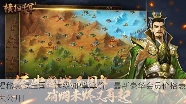 揭秘真战三国：满级VIP尊享价，最新豪华会员价格表大公开！
