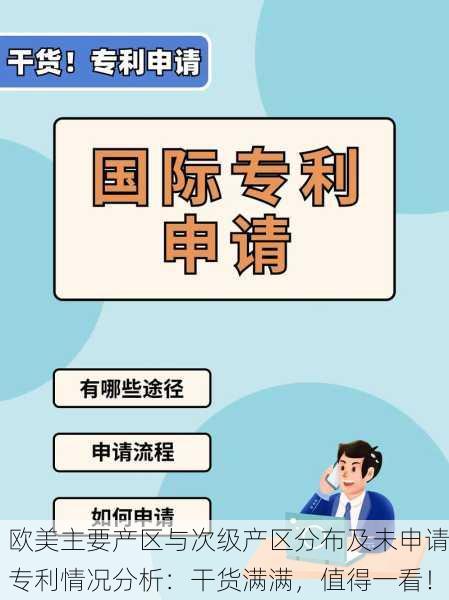 欧美主要产区与次级产区分布及未申请专利情况分析：干货满满，值得一看！