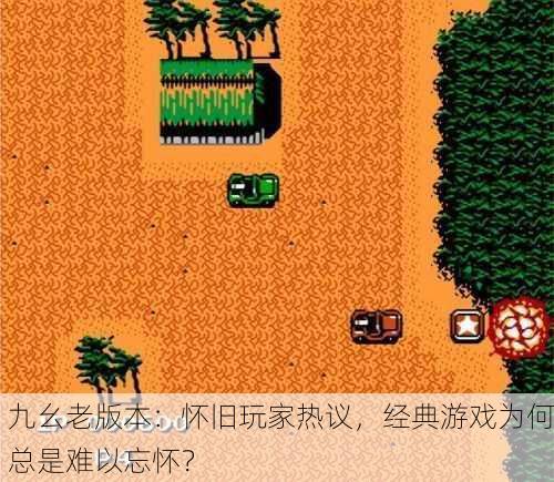 九幺老版本：怀旧玩家热议，经典游戏为何总是难以忘怀？