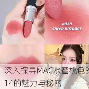 深入探寻MAC水蜜桃色314的魅力与秘密