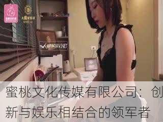 蜜桃文化传媒有限公司：创新与娱乐相结合的领军者