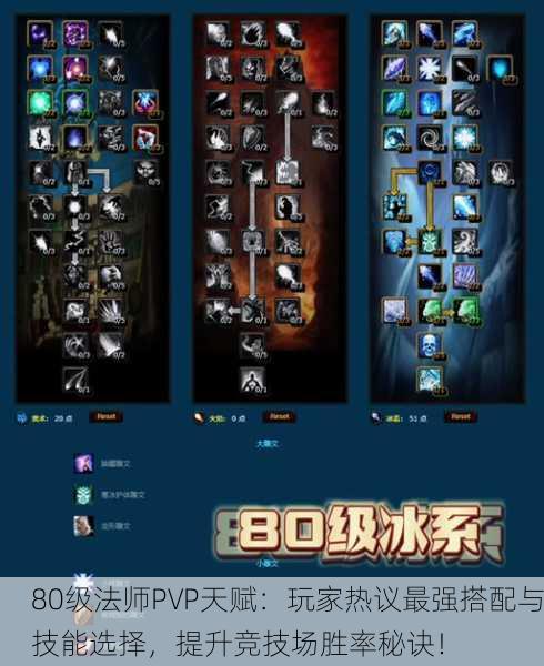 80级法师PVP天赋：玩家热议最强搭配与技能选择，提升竞技场胜率秘诀！