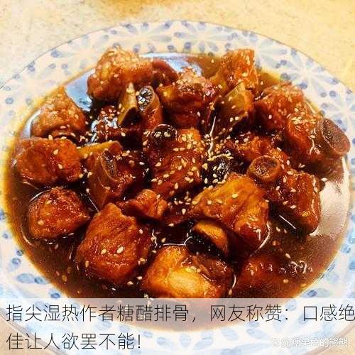指尖湿热作者糖醋排骨，网友称赞：口感绝佳让人欲罢不能！