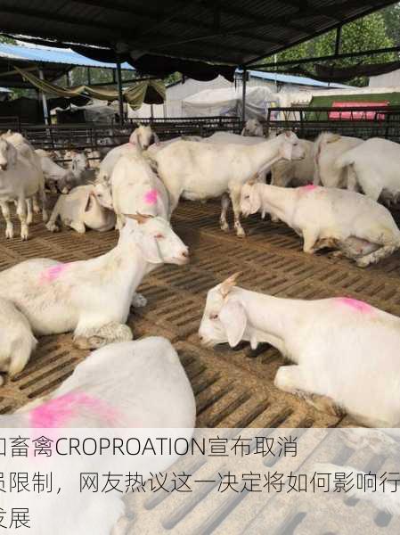 人和畜禽CROPROATION宣布取消会员限制，网友热议这一决定将如何影响行业发展