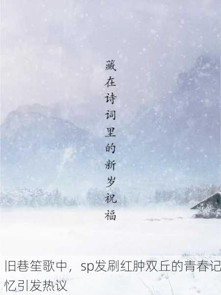 旧巷笙歌中，sp发刷红肿双丘的青春记忆引发热议
