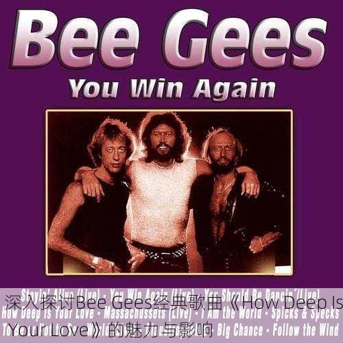 深入探讨Bee Gees经典歌曲《How Deep Is Your Love》的魅力与影响