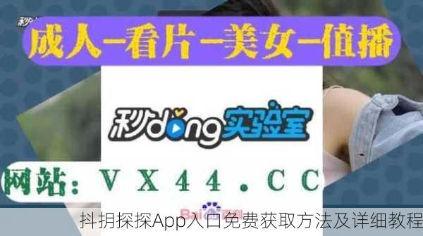 抖抈探探App入口免费获取方法及详细教程