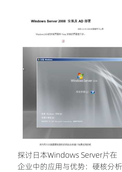 探讨日本Windows Server片在企业中的应用与优势：硬核分析