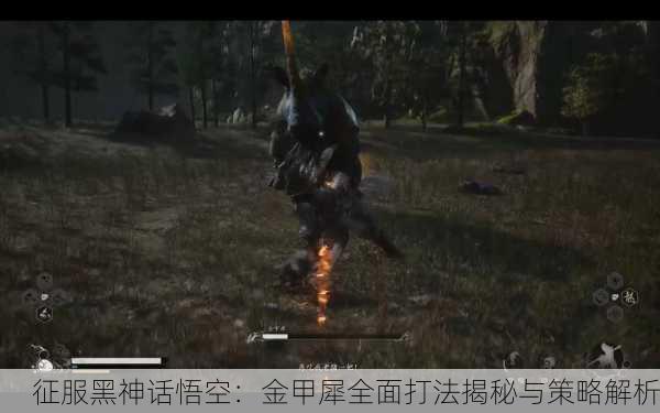 征服黑神话悟空：金甲犀全面打法揭秘与策略解析