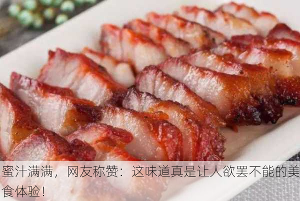 蜜汁满满，网友称赞：这味道真是让人欲罢不能的美食体验！
