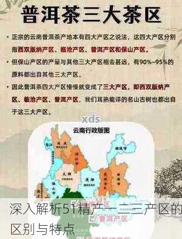 深入解析51精产一二三产区的区别与特点