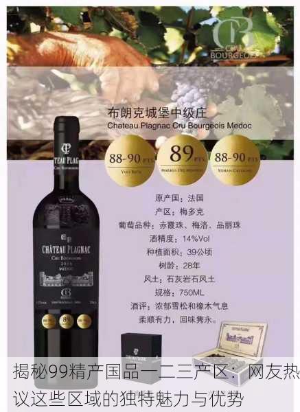 揭秘99精产国品一二三产区：网友热议这些区域的独特魅力与优势