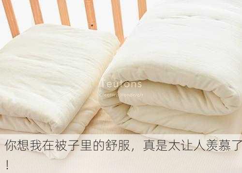 你想我在被子里的舒服，真是太让人羡慕了！