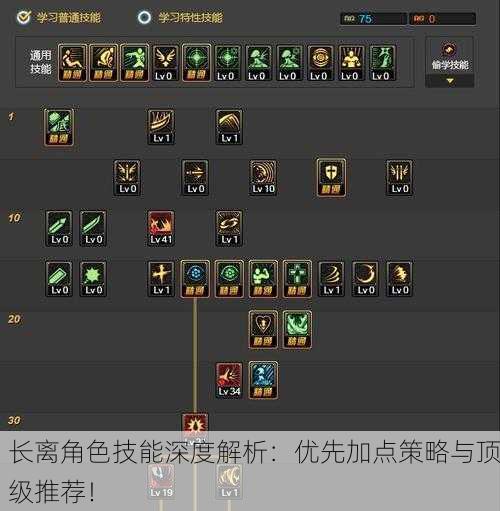 长离角色技能深度解析：优先加点策略与顶级推荐！