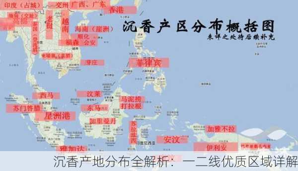 沉香产地分布全解析：一二线优质区域详解