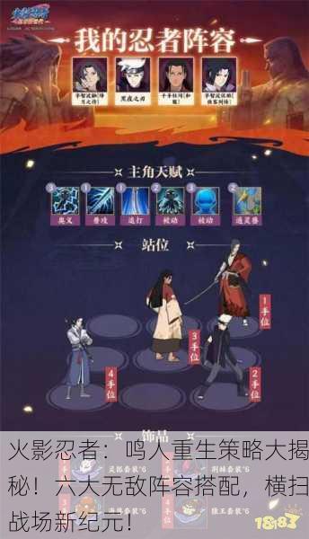 火影忍者：鸣人重生策略大揭秘！六大无敌阵容搭配，横扫战场新纪元！