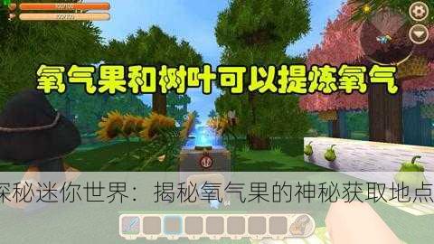 探秘迷你世界：揭秘氧气果的神秘获取地点！