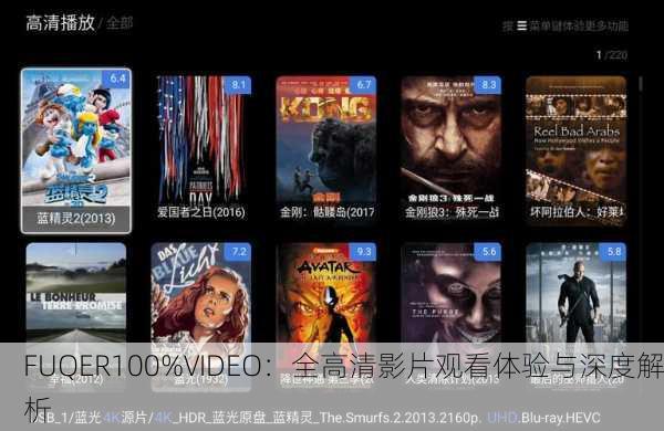 FUQER100%VIDEO：全高清影片观看体验与深度解析