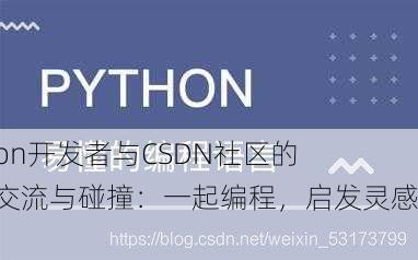 Python开发者与CSDN社区的技术交流与碰撞：一起编程，启发灵感！