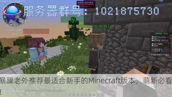 暴躁老外推荐最适合新手的Minecraft版本，萌新必看！
