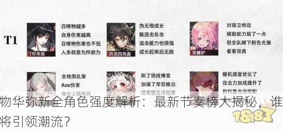 物华弥新全角色强度解析：最新节奏榜大揭秘，谁将引领潮流？