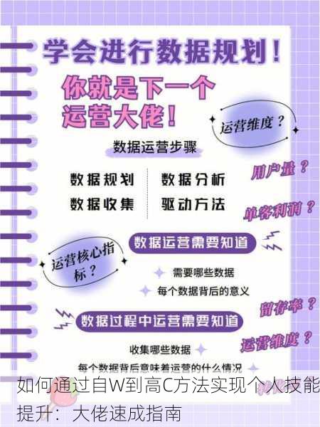 如何通过自W到高C方法实现个人技能提升：大佬速成指南