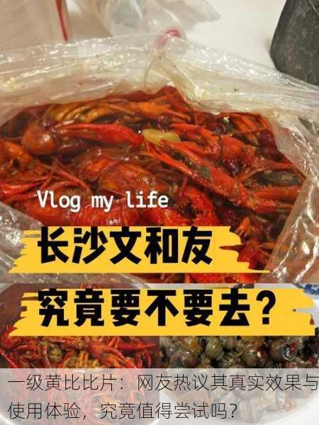 一级黄比比片：网友热议其真实效果与使用体验，究竟值得尝试吗？