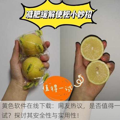 黄色软件在线下载：网友热议，是否值得一试？探讨其安全性与实用性！