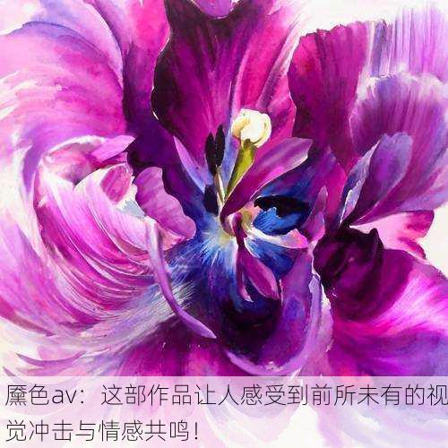 黡色av：这部作品让人感受到前所未有的视觉冲击与情感共鸣！