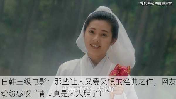 日韩三级电影：那些让人又爱又恨的经典之作，网友纷纷感叹“情节真是太大胆了！”