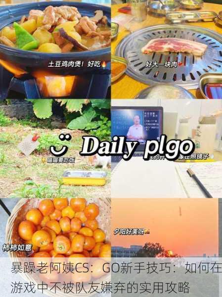 暴躁老阿姨CS：GO新手技巧：如何在游戏中不被队友嫌弃的实用攻略
