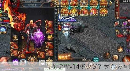 万龙觉醒v14多少钱？氪金必看！