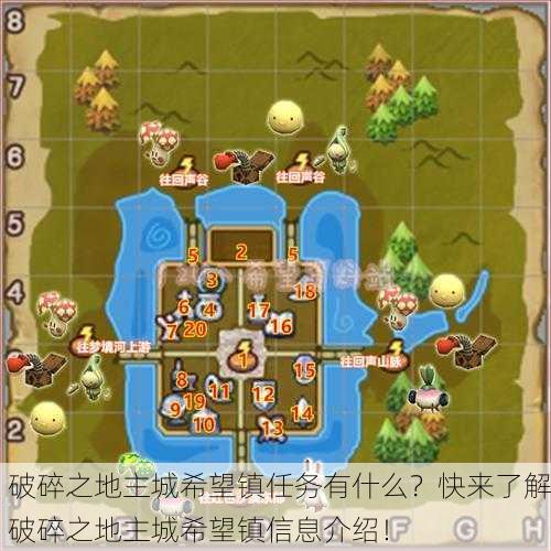 破碎之地主城希望镇任务有什么？快来了解破碎之地主城希望镇信息介绍！