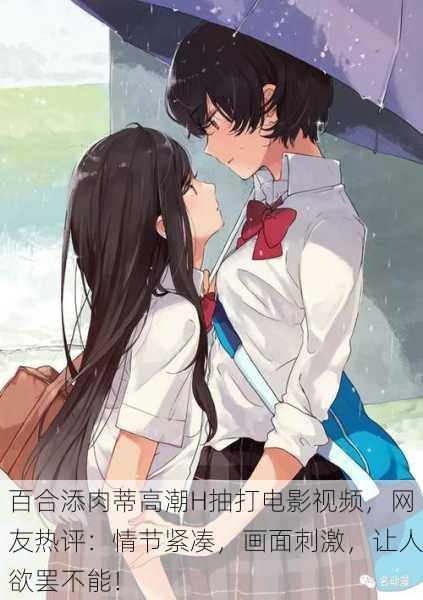 百合添肉蒂高潮H抽打电影视频，网友热评：情节紧凑，画面刺激，让人欲罢不能！