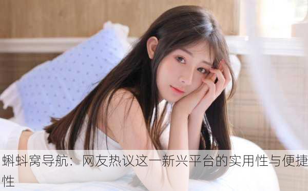 蝌蚪窝导航：网友热议这一新兴平台的实用性与便捷性