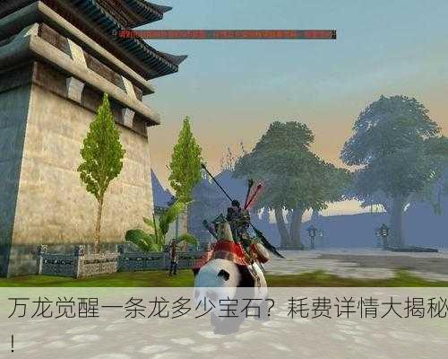 万龙觉醒一条龙多少宝石？耗费详情大揭秘！
