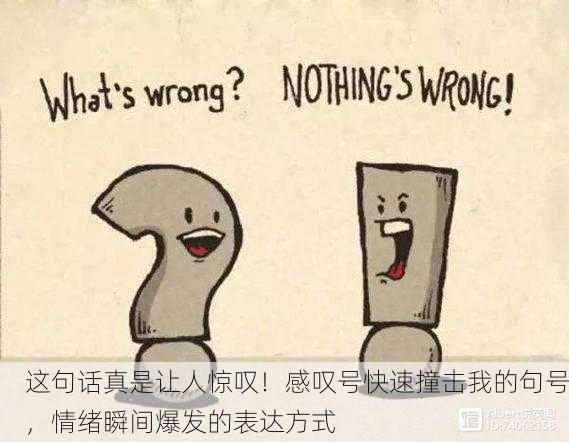 这句话真是让人惊叹！感叹号快速撞击我的句号，情绪瞬间爆发的表达方式