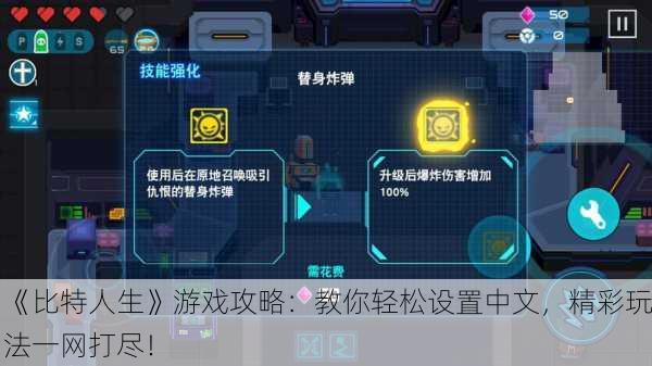 《比特人生》游戏攻略：教你轻松设置中文，精彩玩法一网打尽！