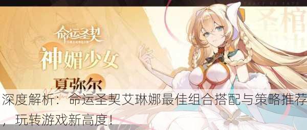 深度解析：命运圣契艾琳娜最佳组合搭配与策略推荐，玩转游戏新高度！