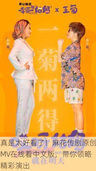 真是太好看了！麻花传剧原创MV在线看中文版，带你领略精彩演出