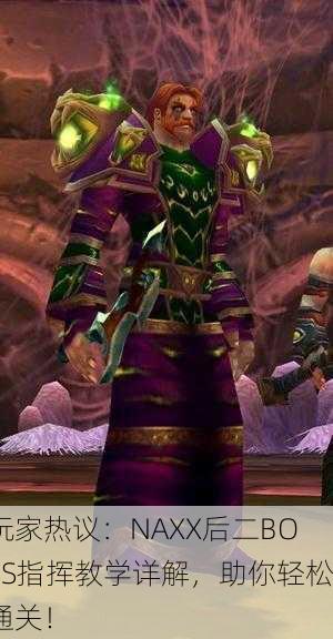 玩家热议：NAXX后二BOSS指挥教学详解，助你轻松通关！