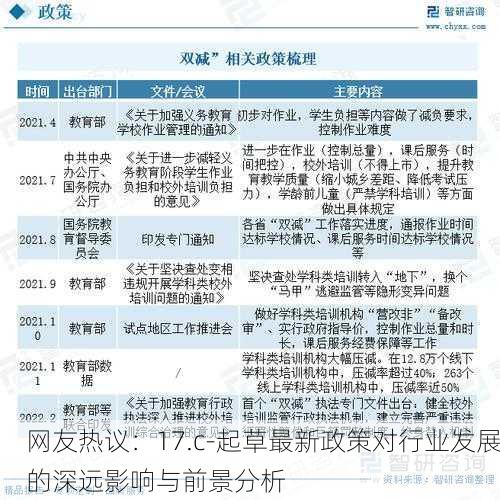 网友热议：17.c-起草最新政策对行业发展的深远影响与前景分析