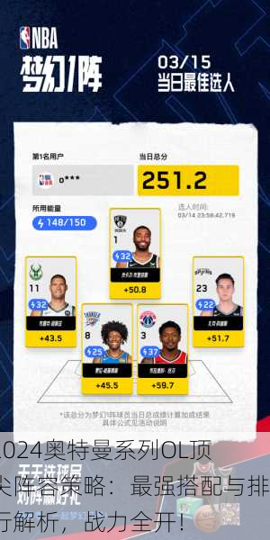 2024奥特曼系列OL顶尖阵容策略：最强搭配与排行解析，战力全开！