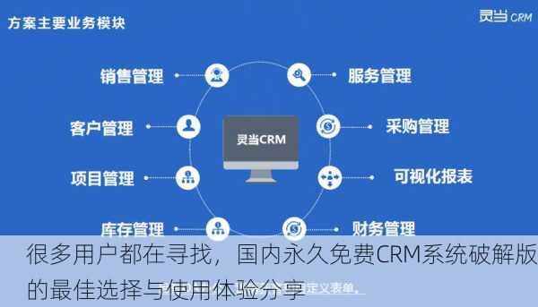 很多用户都在寻找，国内永久免费CRM系统破解版的最佳选择与使用体验分享