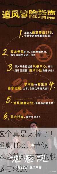 这个真是太棒了！超爽18p，带你体验前所未有的快感与刺激！