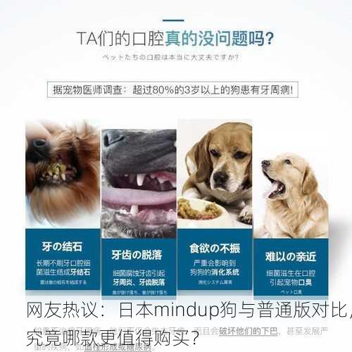 网友热议：日本mindup狗与普通版对比，究竟哪款更值得购买？