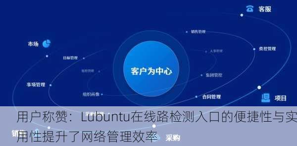 用户称赞：Lubuntu在线路检测入口的便捷性与实用性提升了网络管理效率