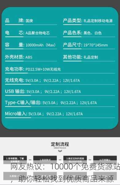 网友热议：10000个免费货源站，助你轻松找到优质商品来源