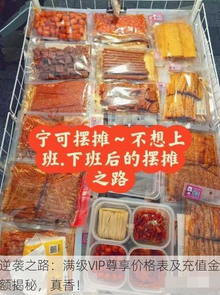 逆袭之路：满级VIP尊享价格表及充值金额揭秘，真香！