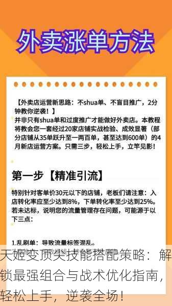 天姬变顶尖技能搭配策略：解锁最强组合与战术优化指南，轻松上手，逆袭全场！